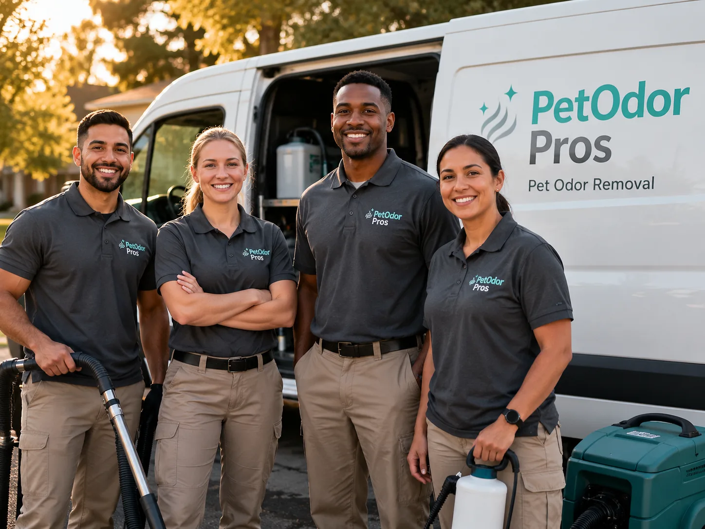 Pet Odor Removal team serving Perkinston, MS